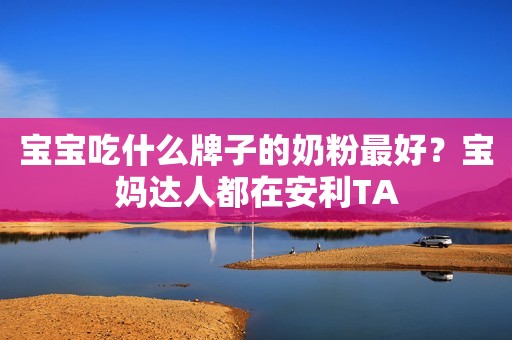 宝宝吃什么牌子的奶粉最好？宝妈达人都在安利TA