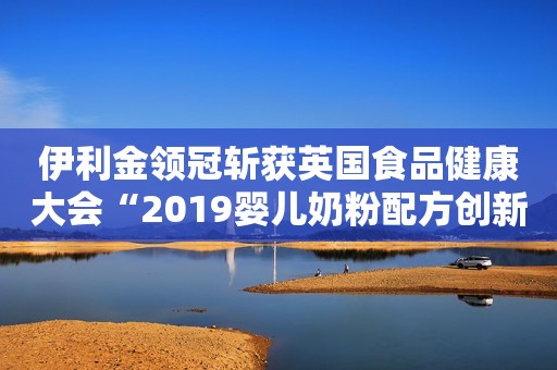 伊利金领冠斩获英国食品健康大会“2019婴儿奶粉配方创新奖”人民网2019-11-21 19:36人民网2019-11-21 19:36