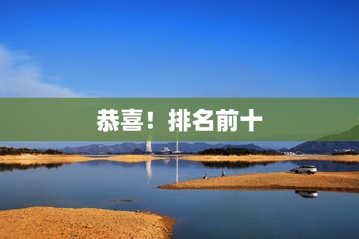 恭喜！排名前十