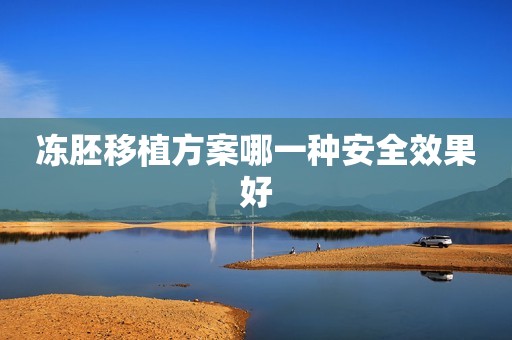 冻胚移植方案哪一种安全效果好