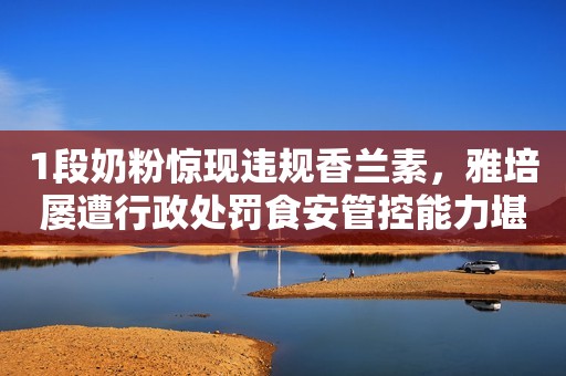 1段奶粉惊现违规香兰素，雅培屡遭行政处罚食安管控能力堪忧蓝鲸财经2021-05-17 14:48蓝鲸财经2021-05-17 14:48