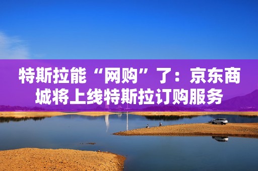 特斯拉能“网购”了：京东商城将上线特斯拉订购服务