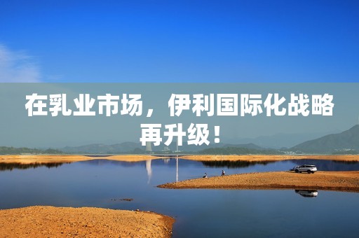 在乳业市场，伊利国际化战略再升级！