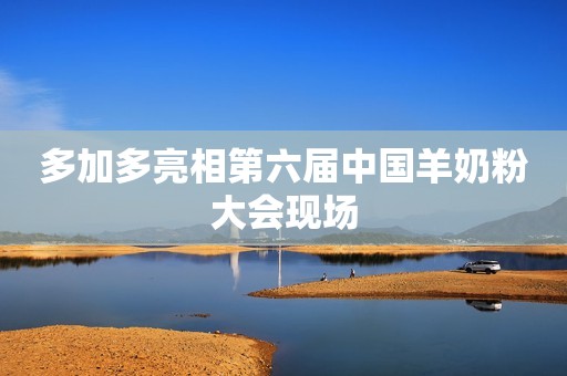 多加多亮相第六届中国羊奶粉大会现场