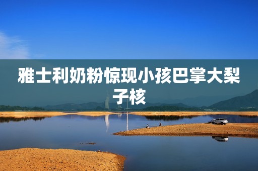 雅士利奶粉惊现小孩巴掌大梨子核
