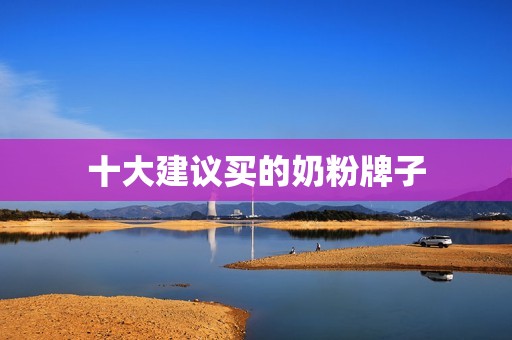 十大建议买的奶粉牌子