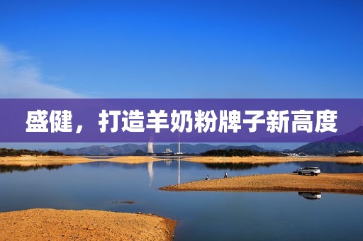 盛健，打造羊奶粉牌子新高度