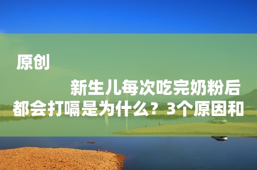 原创
            新生儿每次吃完奶粉后都会打嗝是为什么？3个原因和拍嗝方式