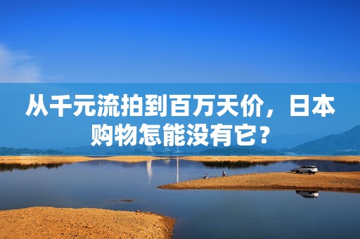 从千元流拍到百万天价，日本购物怎能没有它？
