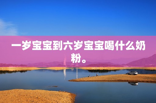 一岁宝宝到六岁宝宝喝什么奶粉。