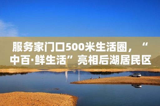 服务家门口500米生活圈，“中百·鲜生活”亮相后湖居民区