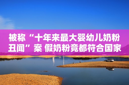 被称“十年来最大婴幼儿奶粉丑闻”案 假奶粉竟都符合国家标准