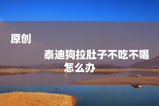 原创
            泰迪狗拉肚子不吃不喝怎么办