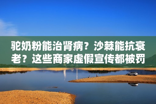 驼奶粉能治肾病？沙棘能抗衰老？这些商家虚假宣传都被罚了