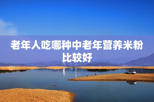 老年人吃哪种中老年营养米粉比较好