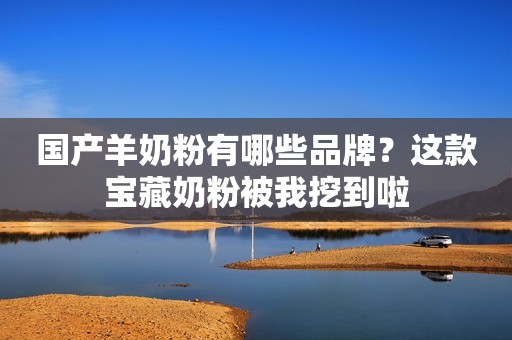 国产羊奶粉有哪些品牌？这款宝藏奶粉被我挖到啦