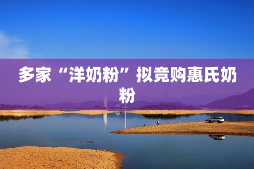 多家“洋奶粉”拟竞购惠氏奶粉