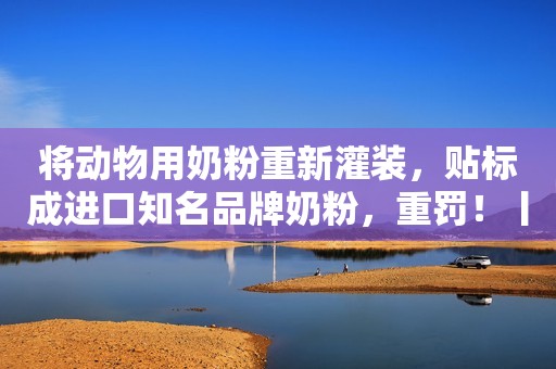 将动物用奶粉重新灌装，贴标成进口知名品牌奶粉，重罚！丨涉民生典型案例展评
