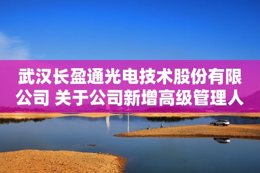武汉长盈通光电技术股份有限公司 关于公司新增高级管理人员的公告