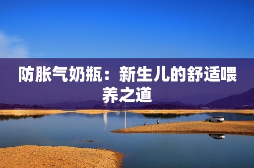 防胀气奶瓶：新生儿的舒适喂养之道