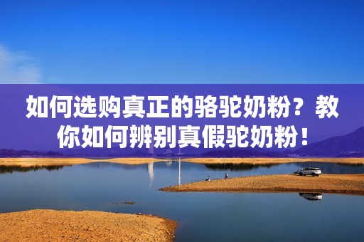 如何选购真正的骆驼奶粉？教你如何辨别真假驼奶粉！