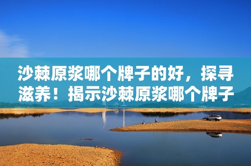 沙棘原浆哪个牌子的好，探寻滋养！揭示沙棘原浆哪个牌子最好