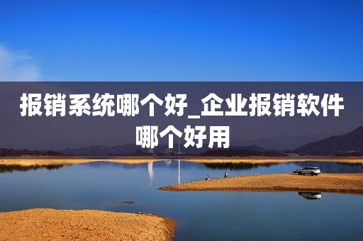 报销系统哪个好_企业报销软件哪个好用