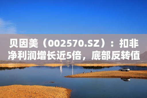 贝因美（002570.SZ）：扣非净利润增长近5倍，底部反转值得期待