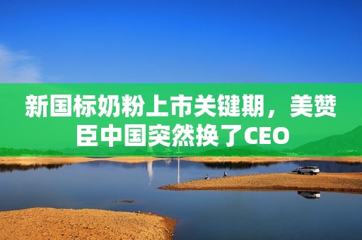 新国标奶粉上市关键期，美赞臣中国突然换了CEO
