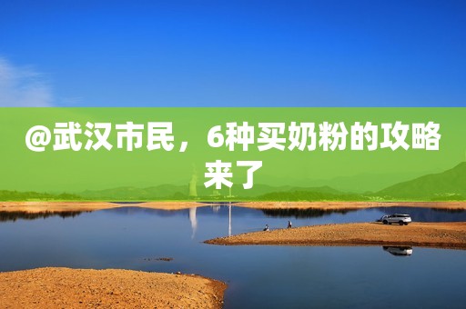 @武汉市民，6种买奶粉的攻略来了