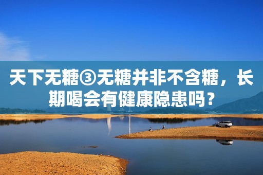 天下无糖③无糖并非不含糖，长期喝会有健康隐患吗？
