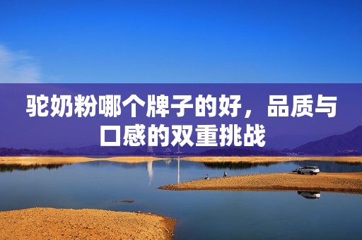 驼奶粉哪个牌子的好，品质与口感的双重挑战
