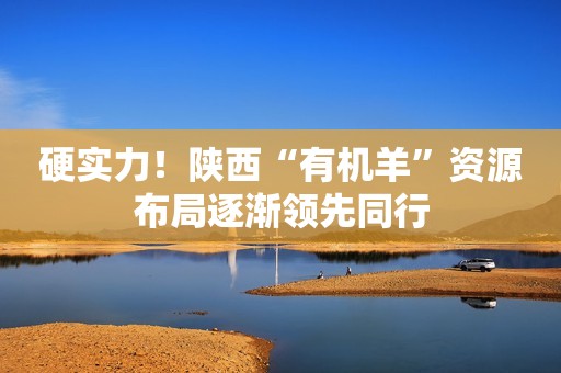 硬实力！陕西“有机羊”资源布局逐渐领先同行