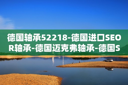 德国轴承52218-德国进口SEOR轴承-德国迈克弗轴承-德国SEOR进口轴承