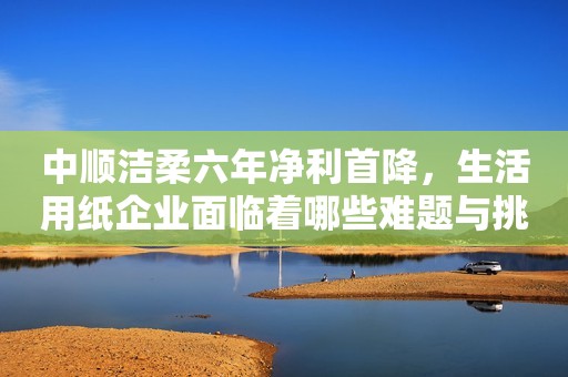 中顺洁柔六年净利首降，生活用纸企业面临着哪些难题与挑战？