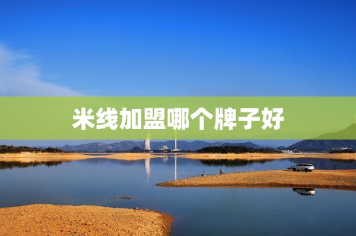 米线加盟哪个牌子好