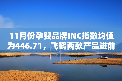 11月份孕婴品牌INC指数均值为446.71，飞鹤两款产品进前十