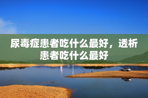 尿毒症患者吃什么最好，透析患者吃什么最好
