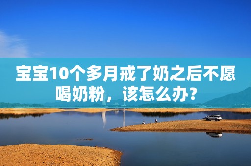 宝宝10个多月戒了奶之后不愿喝奶粉，该怎么办？