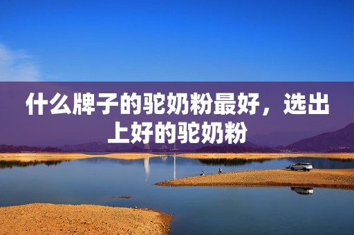 什么牌子的驼奶粉最好，选出上好的驼奶粉