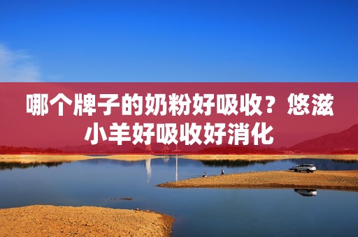 哪个牌子的奶粉好吸收？悠滋小羊好吸收好消化