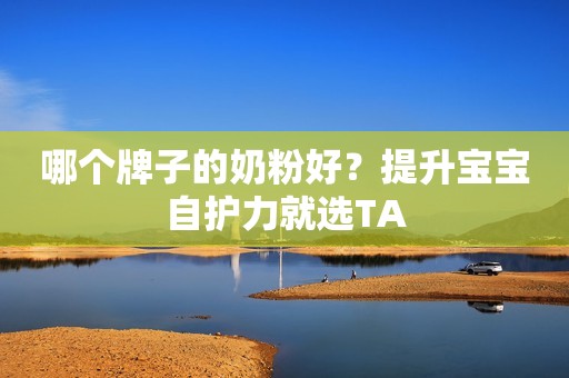 哪个牌子的奶粉好？提升宝宝自护力就选TA