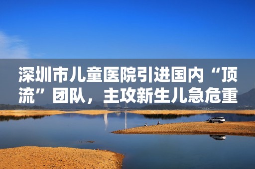 深圳市儿童医院引进国内“顶流”团队，主攻新生儿急危重症