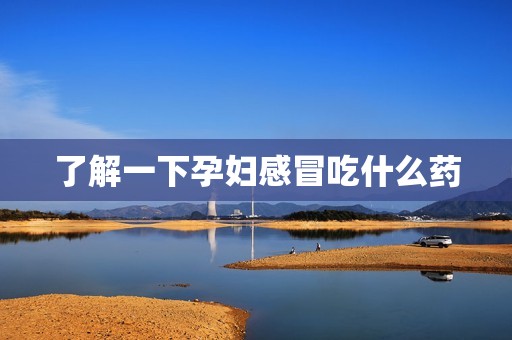 了解一下孕妇感冒吃什么药