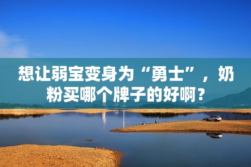 想让弱宝变身为“勇士”，奶粉买哪个牌子的好啊？