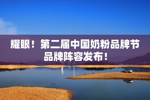 耀眼！第二届中国奶粉品牌节品牌阵容发布！