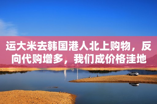 运大米去韩国港人北上购物，反向代购增多，我们成价格洼地了吗？