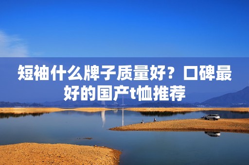 短袖什么牌子质量好？口碑最好的国产t恤推荐