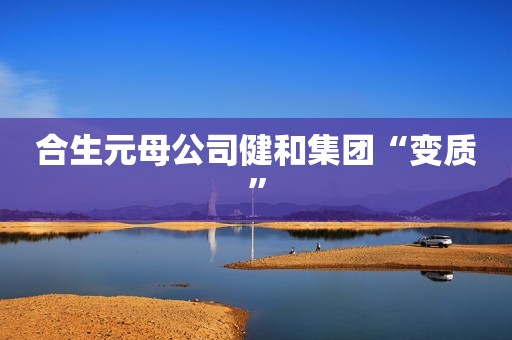 合生元母公司健和集团“变质”