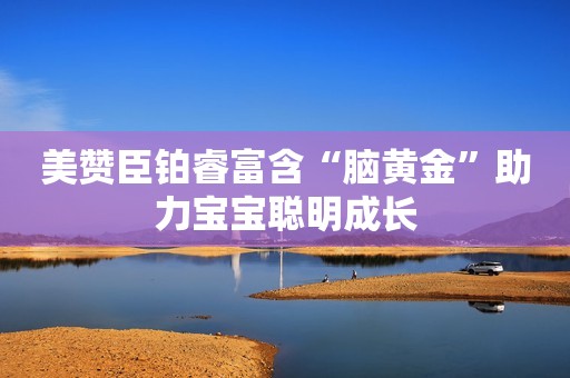 美赞臣铂睿富含“脑黄金”助力宝宝聪明成长